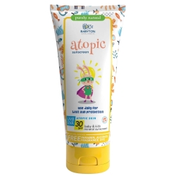 Babyton Atopik Ciltler için Güneş Koruyucu Krem 100ml - Babyton