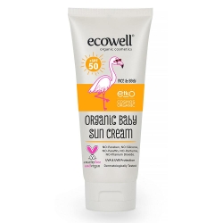 Ecowell Organik Bebek Güneş Kremi SPF50 110gr - Ecowell