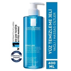 La Roche Posay Effaclar Siyah Nokta Görünümü ve Parlama Karşıtı Yüz Temizleme Jeli 400ml - La Roche Posay