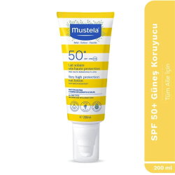 Mustela Very High Protection Güneş Losyonu SPF50+ 200ml - Mustela